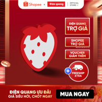 Đèn ngủ LED Điện Quang ĐQ LNL01 WW (cảm biến quang, hình trái dâu, ánh sáng vàng)