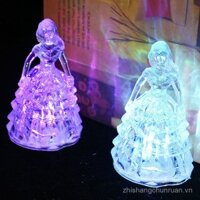 Đèn ngủ LED hình người tuyết acrylic màu sắc sáng tạo quà tặng sinh nhật bán chạy đồ chơi phát sáng