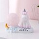 Đèn ngủ LED ngựa thần ngồi cạnh quả cầu DRS10a nhựa resin hoạt hình trang trí cute dễ thương