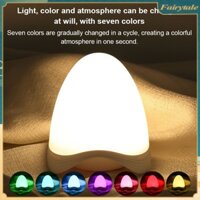 Đèn Ngủ LED Silicone Hình Quả Trứng Bảo Vệ Mắt Cho Bé