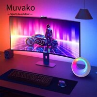 Đèn ngủ MUVAKO, Đèn ngủ hẹn giờ 1-3 giờ 5 cấp độ, Điều khiển từ xa cảm ứng và điều khiển từ xa chất lượng cao có thể điều chỉnh độ sáng pin sạc Đèn ngủ đầu giường tại nhà