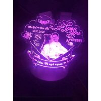 đèn ngủ nhiều màu (có xem demo )