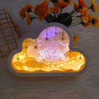 Đèn ngủ nhỏ đám mây Trang trí phong cách Ins