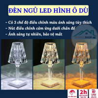 Đèn Ngủ Pha Lê Để Bàn Sang Trọng Phong Cách Châu Âu (HÌNH Ô DÙ VERSION 1) - HOUSESHOP68