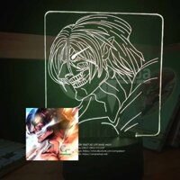 [ĐÈN NGỦ SIÊU ĐẸP] Đèn Ngủ Attack On Titan Eren Yeager Titan Form Type 01