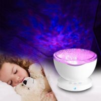 Đèn ngủ sóng biển, Loa âm thanh 3D, Máy chiếu sóng biển