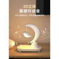 Đèn ngủ thông minh 3  trong 1( loa bluetooth, sạc điện thoại cảm ứng, đèn ngủ)