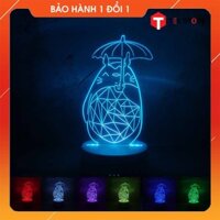 Đèn Ngủ Totoro (3 Màu - 7 Màu - 16 Màu Kèm Điều Khiển)