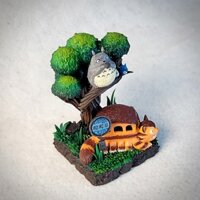 Đèn ngủ Totoro, đèn ngủ ghibli, hàng xóm của tôi là Totoro, Totoro lamp, custom lamp