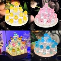 Đèn ngủ tự làm, đèn ngủ handmade cute chạm phát sáng trang trí phòng ngủ, quà tặng người thân