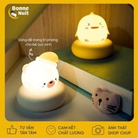 Đèn ngủ/đèn ăn đêm 3 mức sáng cho bé yêu