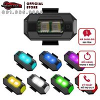 Đèn Nhấp Nháy Cảnh Báo Ban Đêm 7 Màu Sắc Gắn Xe Máy Bay Điều Khiển Từ Xa