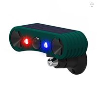 Đèn nhấp nháy năng lượng mặt trời với cảm biến chuyển động Báo động hẹn giờ Cảm ứng cơ thể con người Đèn báo động hồng ngoại Chống trộm Thiết bị đuổi động vật Tiết kiệm năng lượng IP55 Chống nước cho Hom