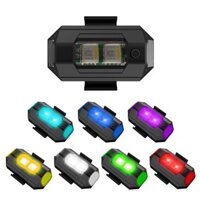 Đèn Nhấp Nháy trang trí Ban Đêm 7 Màu Sắc nhiều chế độ Gắn Xe Máy, Ô tô, Máy Bay đồ chơi Điều Khiển Từ Xa