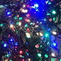 Đèn nháy kim cương 40m nhiều màu