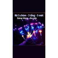 Đèn nháy Led pháo hoa 3 tầng màu vàng / nhiều màu