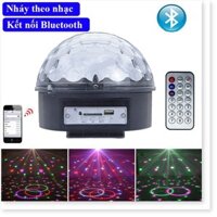 Đèn Nháy Theo Nhạc có Kết Nối Bluetooth, Đèn Bar, Đèn LED Sân Khấu Vũ Trường 7 Màu