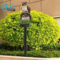 Đèn nhựa dễ thương Đèn ngủ Led chạy bằng năng lượng mặt trời cho sân vườn ngoài trời Đèn trang trí chống nước có cọc