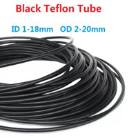 Đen Ống Nhựa teflon Chịu Nhiệt Cao 1-18mm ptfe Dài 1 / 3M