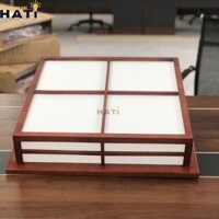 Đèn ốp gỗ Hinoki