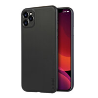 Đen - Ốp lưng nhám siêu mỏng 0.3mm cho iPhone 11 Pro 5.8 inch hiệu Memumi có gờ bảo vệ camera - Hàng nhập khẩu - Đen