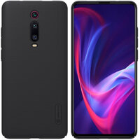 Đen - Ốp Lưng Sần Chống Sốc Cho Xiaomi Redmi K20 K20 Pro hiệu Nillkin Đính kèm giá đỡ hoặc miếng dán từ tính - Hàng Chính Hãng - Đen