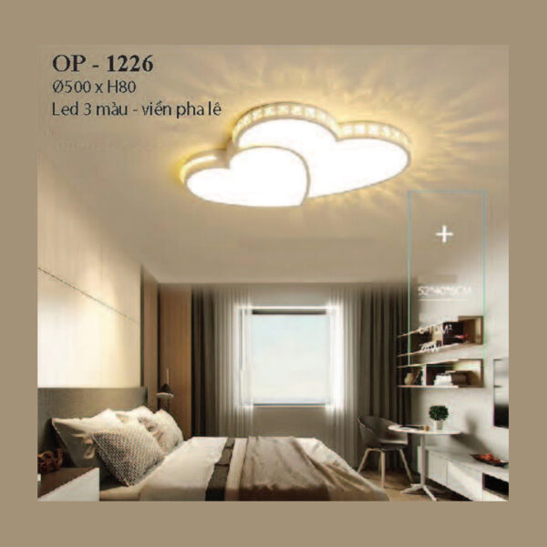 Đèn ốp phòng ngủ OP-1226