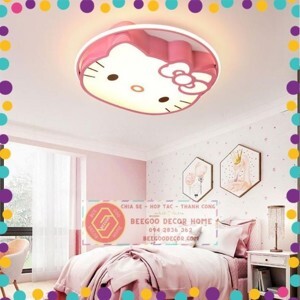 Đèn ốp trần cho bé Hello Kitty