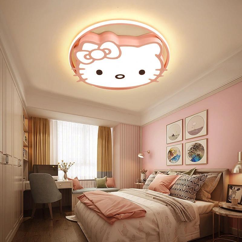 Đèn ốp trần cho bé Hello Kitty