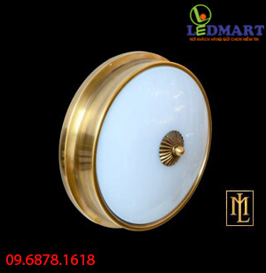 Đèn ốp trần đồng ML-C7102 Ø350mm