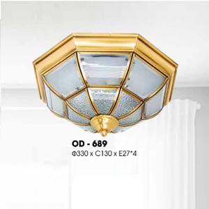 Đèn ốp trần đồng OD-689