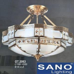Đèn ốp trần đồng Sano OT 2063