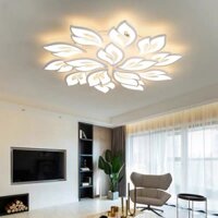 Đèn ốp trần đuôi hồ ly 12 cánh, Đèn LED 3 chế độ sáng, OT29