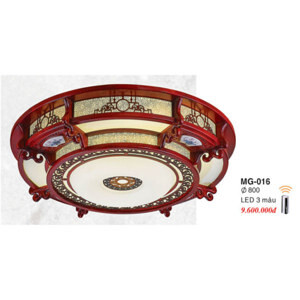 Đèn ốp trần gỗ MG016
