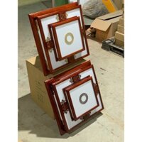 Đèn ốp trần gỗ - Phòng thờ, nhà cổ, trần gỗ, phòng khách, nhà hàng Kích thước vuông 56,6x56,6cm