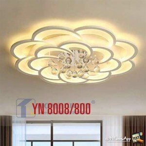 Đèn ốp trần hiện đại led 8008/800