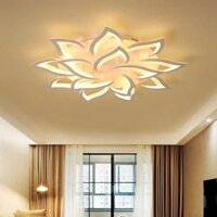 Đèn ốp trần hoa sen, Đèn LED 3 chế độ sáng, bảo hành 2 năm, OT04
