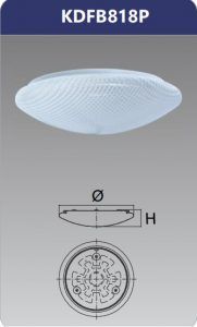 Đèn ốp trần led 18W