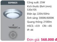 ĐÈN ỐP TRẦN LED DUHAL 25W SDFB825