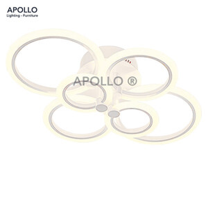 Đèn ốp trần LED Mica Arcylic vòng tròn DOT 6936A