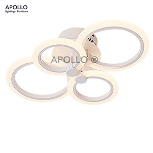 Đèn ốp trần LED Mica Arcylic vòng tròn DOT 6936A