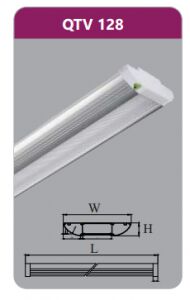 Đèn ốp trần led siêu mỏng 28w QTV128