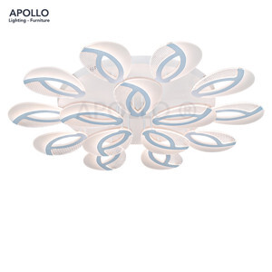 Đèn ốp trần Mica trong suốt DOTHD 6879A