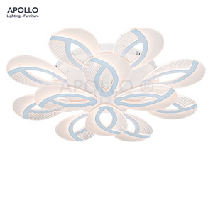 Đèn ốp trần Mica trong suốt DOTHD 6879A