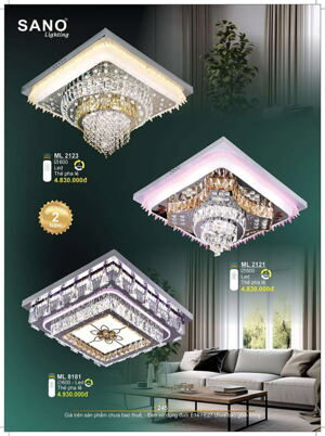 Đèn ốp trần ML-2123