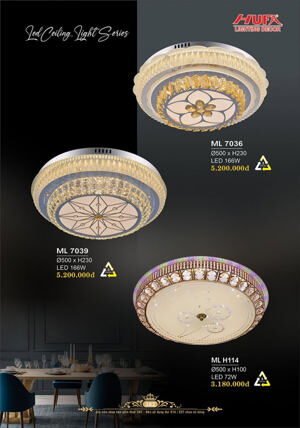 Đèn ốp trần ML7036