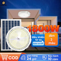 Đèn ốp trần năng lượng mặt trời 100W Đèn năng lượng mặt trời trong nhà, Đèn Năng Lượng Mặt Trời Ốp Trần 800w tấm pin lớn
