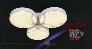 Đèn ốp trần NC 040