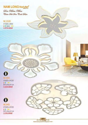 Đèn ốp trần NC 043