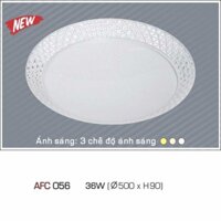 Đèn Ốp Trần Nhựa Cao Cấp AFC 056 LED 3 chế độ